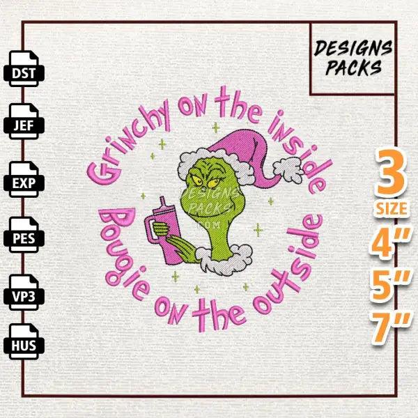 Boojee Greenchmas Embroidery Design