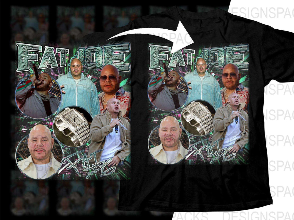 Bootleg Fat Joe Music Legend Graphic Png Digital Download