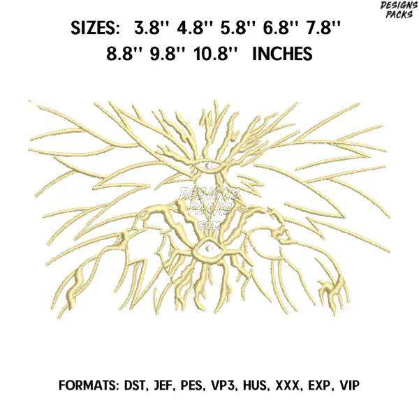 Boros Embroidery Design File Pes, Anime pes design,. One punch man embroidery design