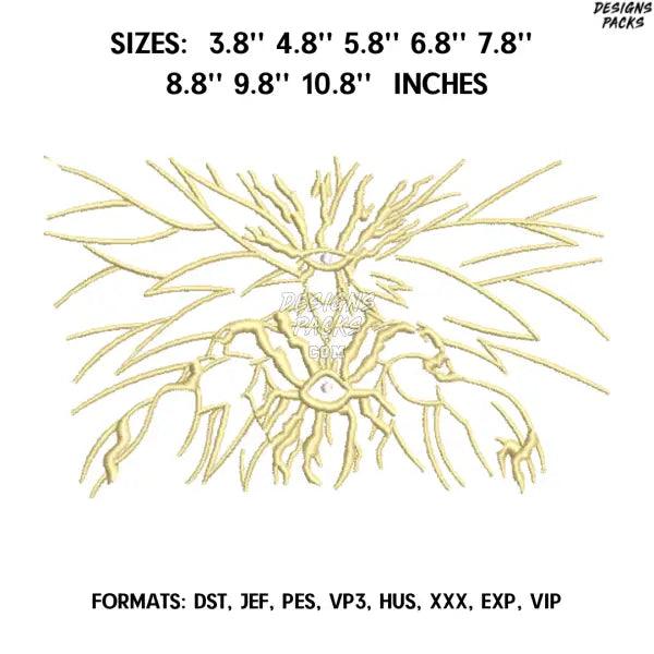 Boros Embroidery Design File Pes, Anime pes design,. One punch man embroidery design