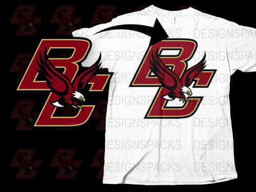 Boston College Eagles College Football Png Digital Download