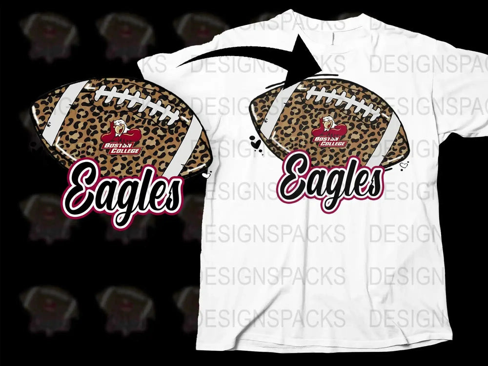 Boston College Eagles NCAA College Png Digital Download