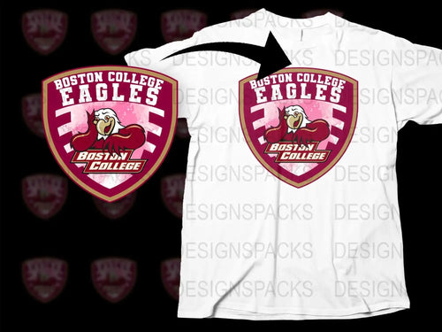 Boston College Eagles NCAA College Png Digital Download
