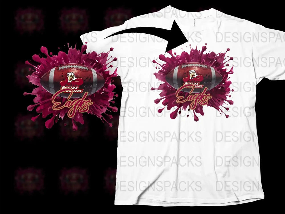 Boston College Eagles NCAA College Png Digital Download