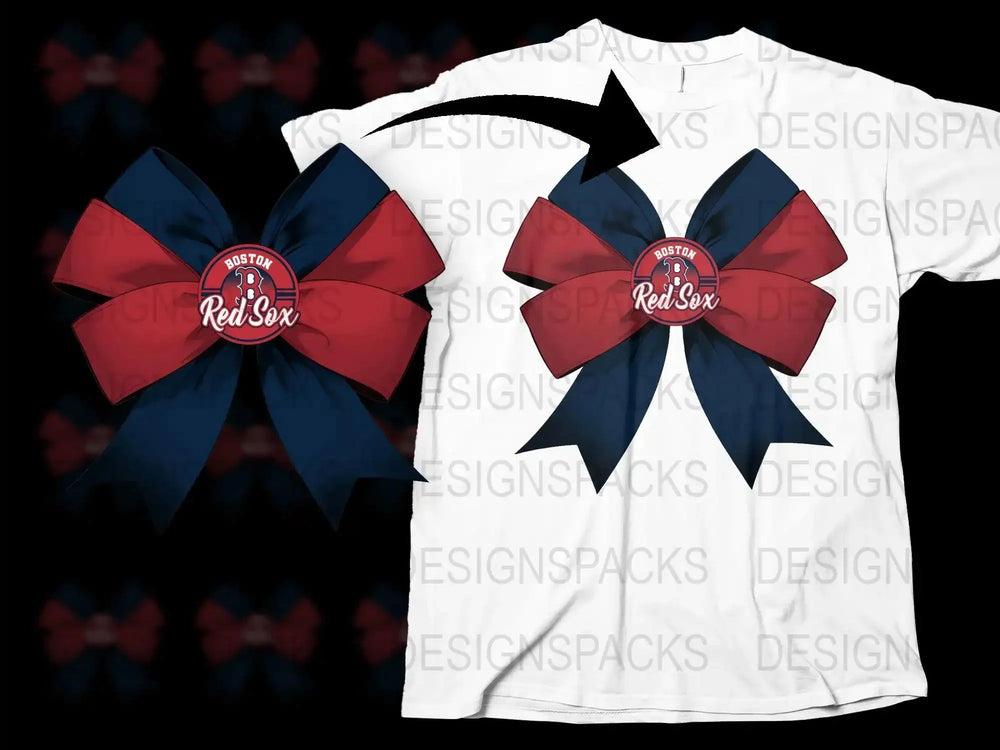 Boston Red Sox Fan Pride Stylish Graphic Png Digital Download