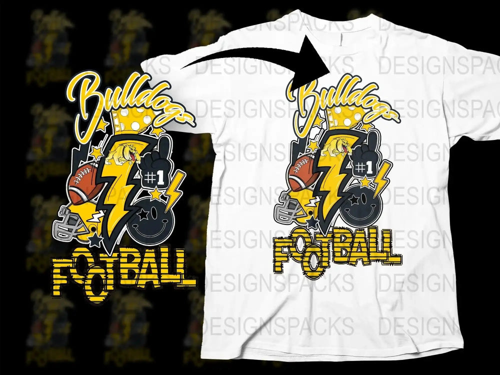 Bowie State Bulldogs NCAA College Png Digital Download