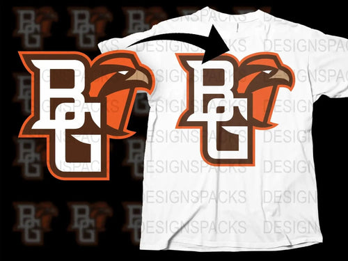 Bowling Green Falcons College Football Png Digital Download
