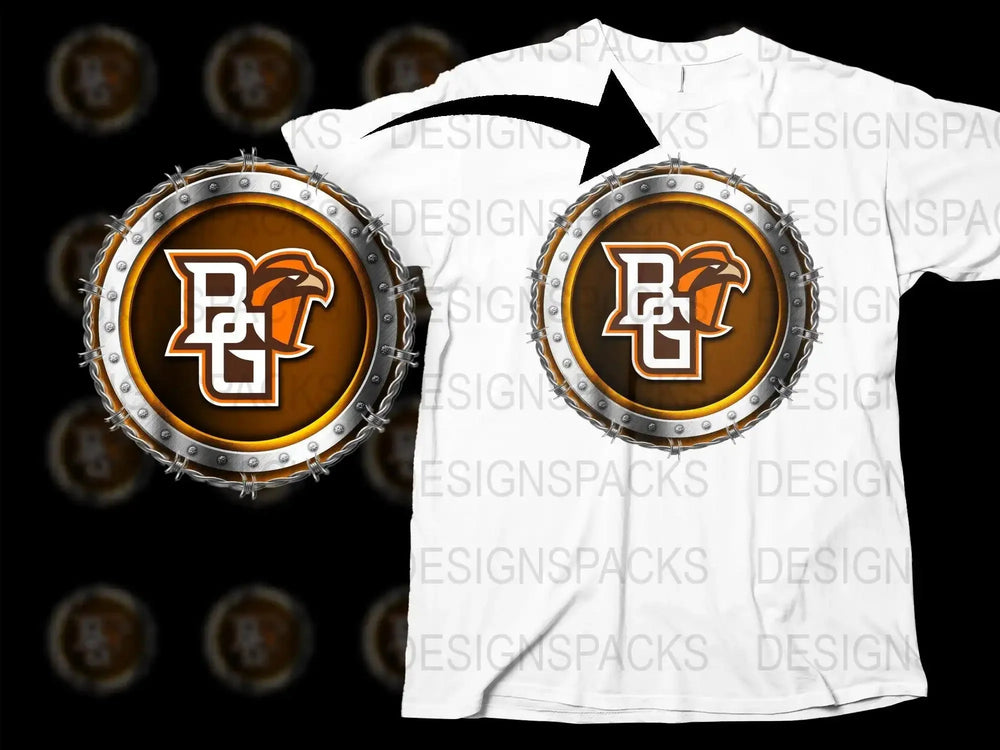 Bowling Green Falcons Logo Graphic Png Digital Download