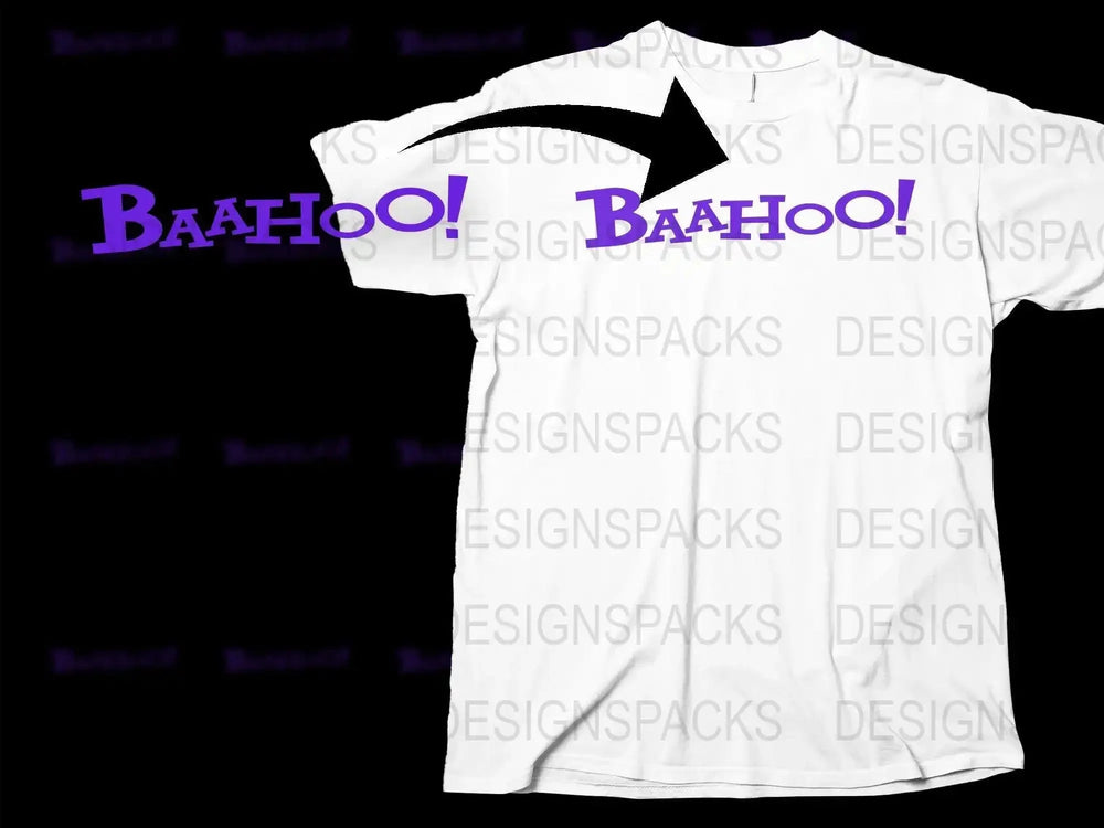 Brand Parody Bahoo Png Digital Download