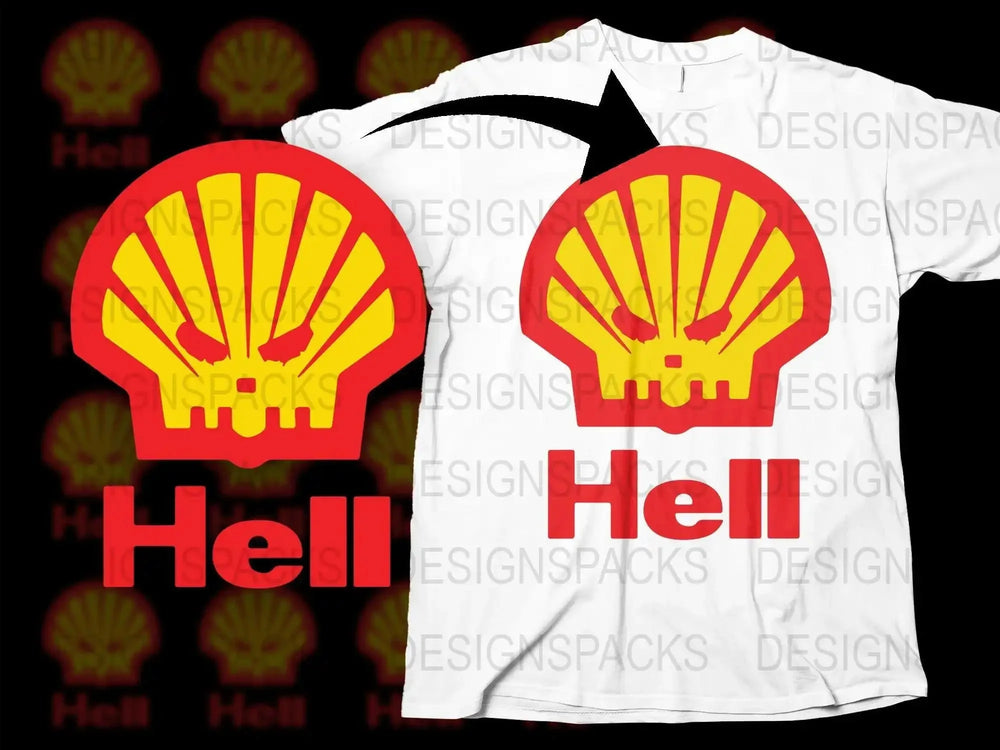 Brand Parody HELL Png Digital Download