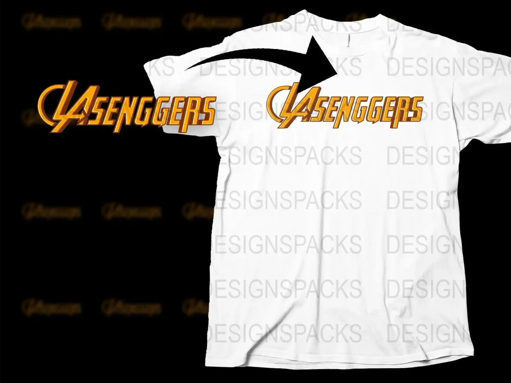 Brand Parody Lasenggers Png Digital Download