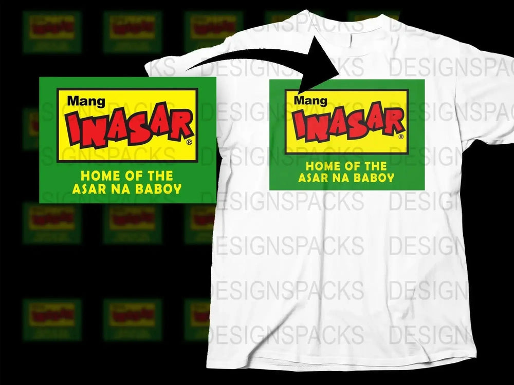 Brand Parody MANG INASAR Png Digital Download