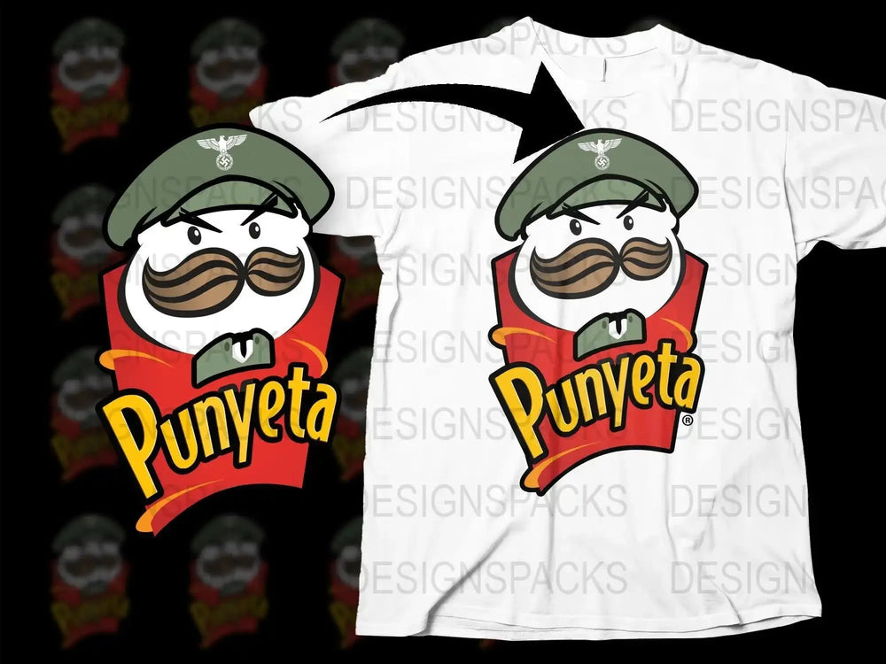 Brand Parody PUNYETA Png Digital Download