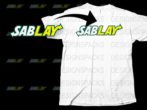 Brand Parody SABLAY Png Digital Download