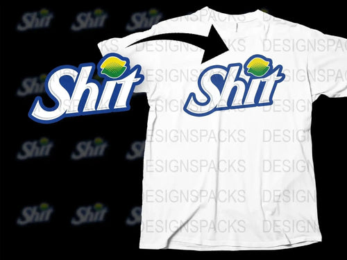 Brand Parody SHIT Png Digital Download