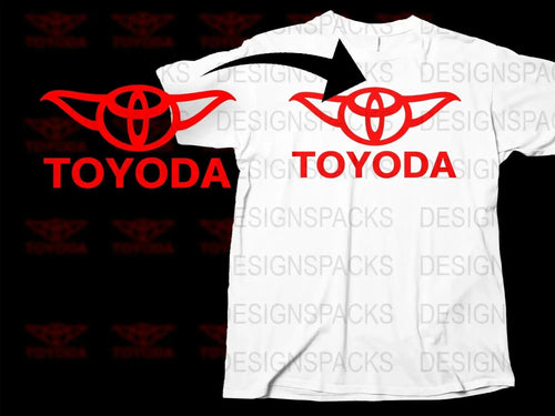 Brand Parody TOYODA Png Digital Download