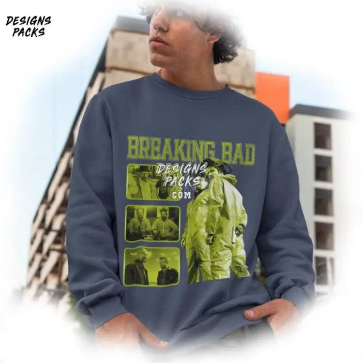 Breaking Bad Homage Vintage 90S Png Design