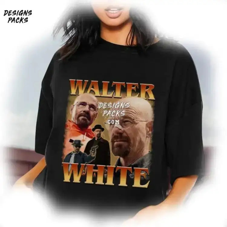Breaking Bad Homage Vintage Walter White 90S Png Design