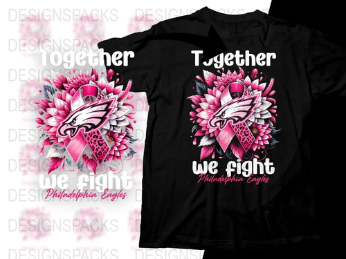 Breast Cancer Awareness Philadelphia Eagles Png Digital Download