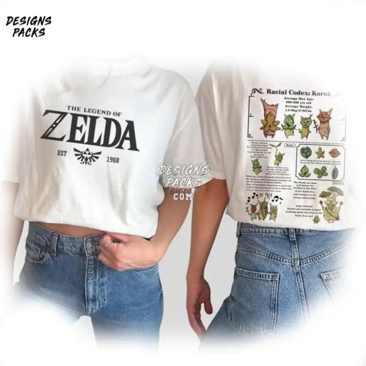 Breath Of The Wild Hylia Floral Zelda Korok Png Design