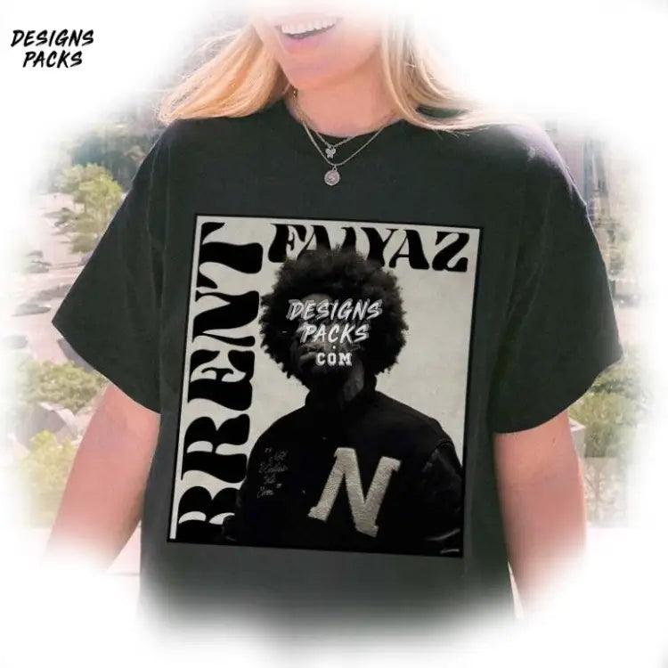 Brent Faiyaz Rock Band T Png Design