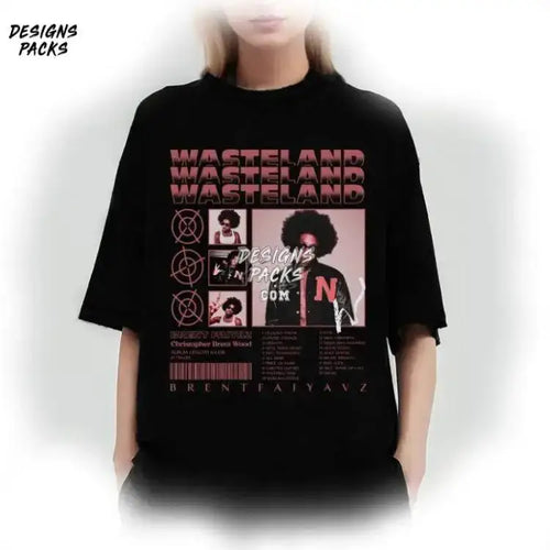 Brent Faiyaz Vintage Graphic Design 90S Bootleg Style Rap Png