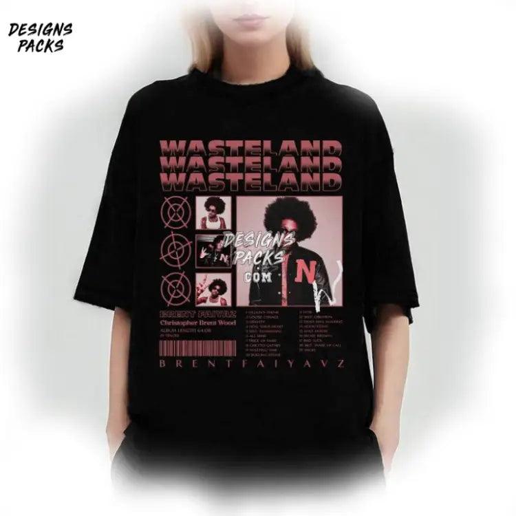 Brent Faiyaz Vintage Graphic Design 90S Bootleg Style Rap Png