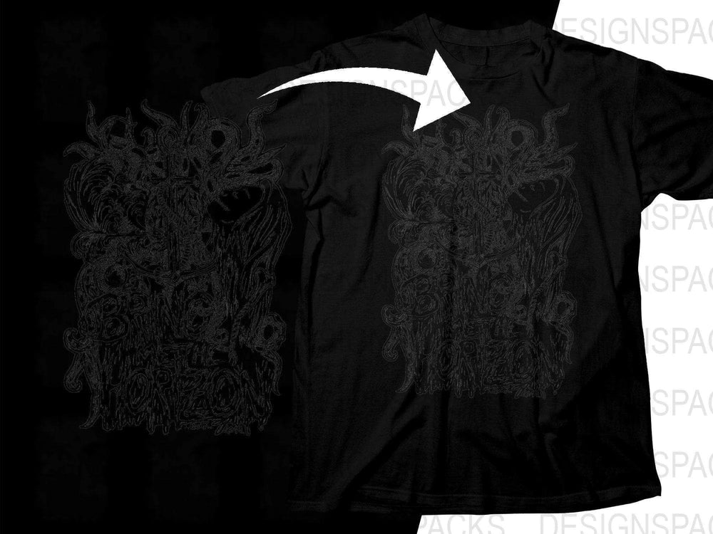 Bring The Horizon Rock Music Band Graphic Png Halftone Digital Download