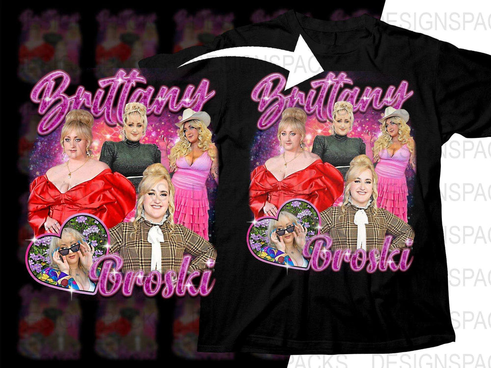 Brittany Broski Collage Bootleg Movie Png Digital Download