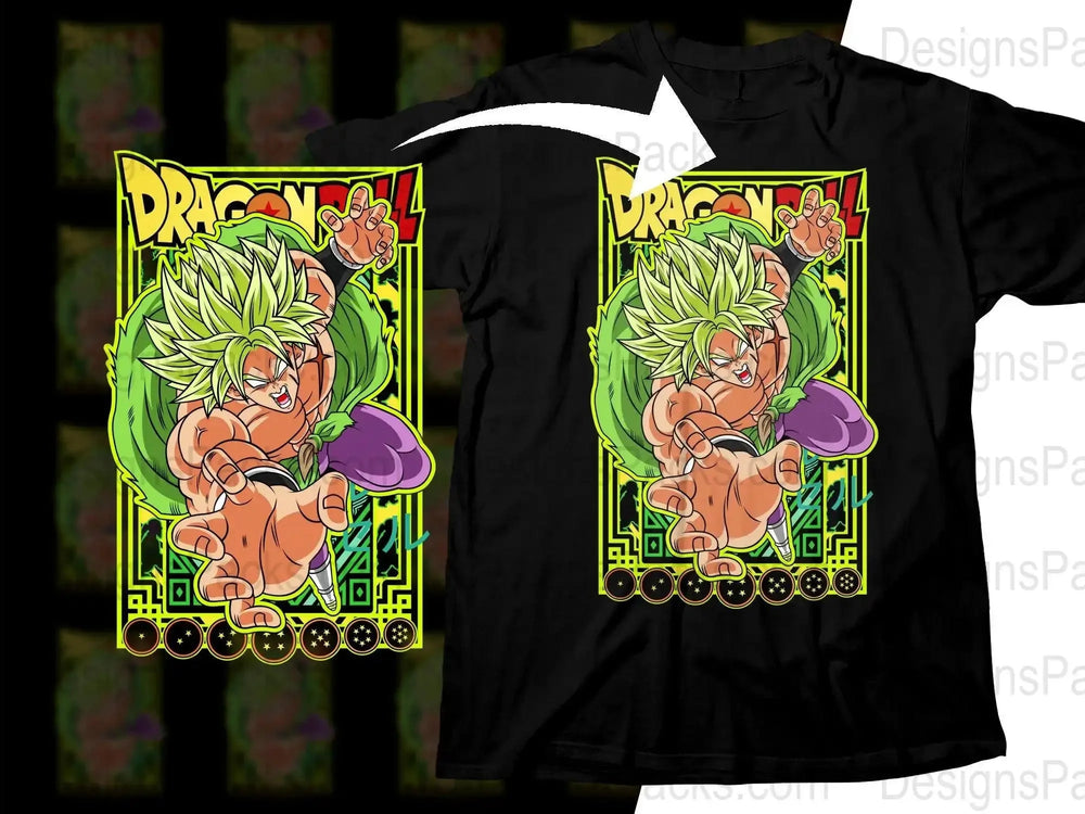 Broly Dragon Ball Png Digital Download