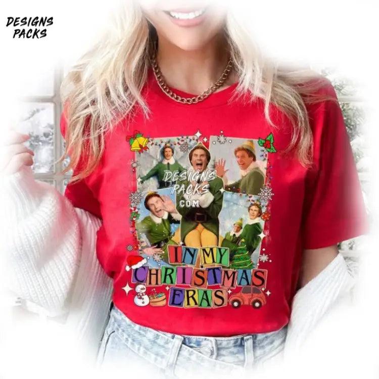 Buddy Elf Christmas Xmas Party In My Eras Png Design