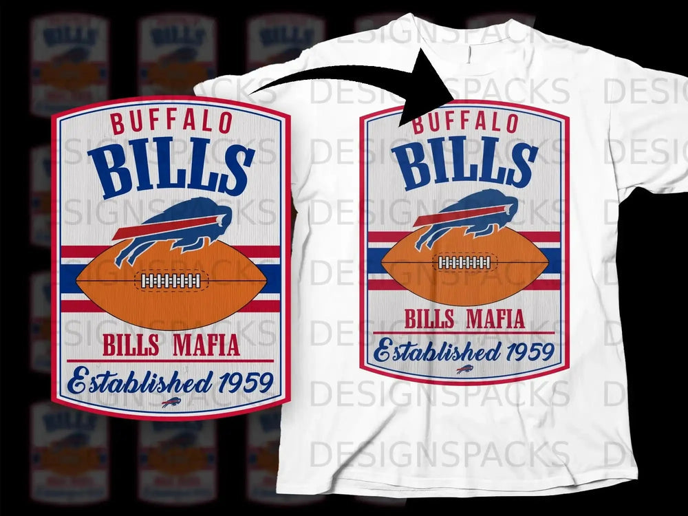 Buffalo Bills Mafia Established 1959 T-Shirt
