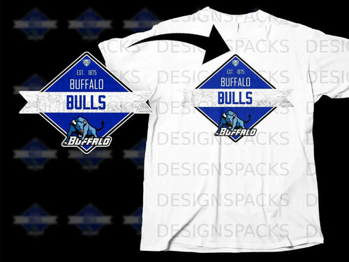 Buffalo Bulls Established 1875 Graphic T-Shirt