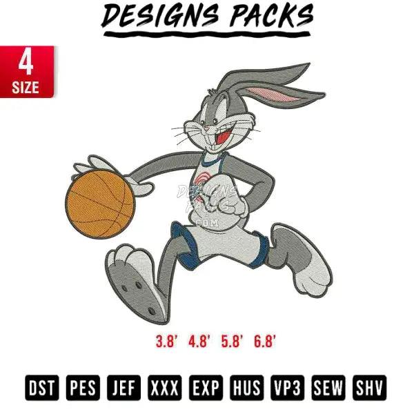bugs bunny Embroidery Design 