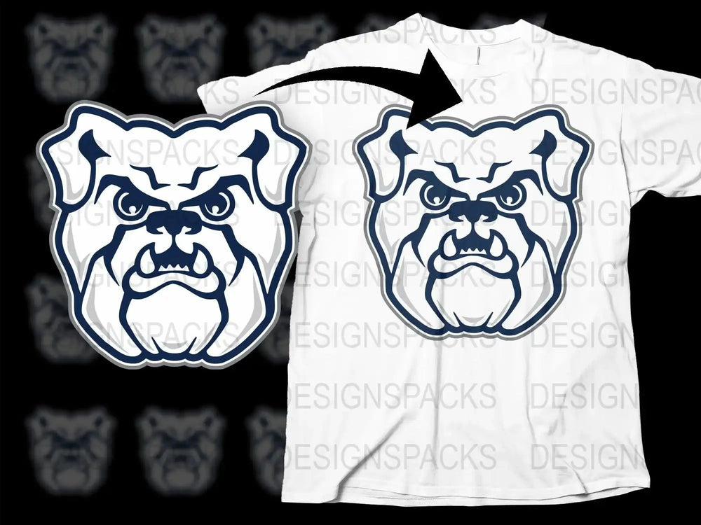 Butler Bulldogs College Football Png Digital Download