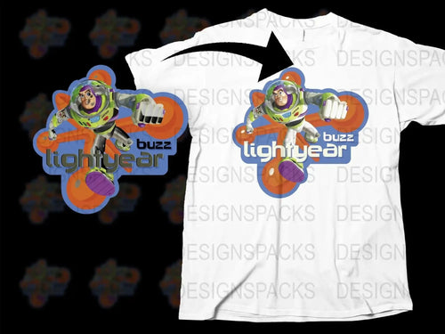 Buzz Lightyear Graphic Unisex Png Digital Download