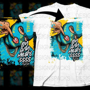 By Any Means Graphic StreetWear Png Digital Download