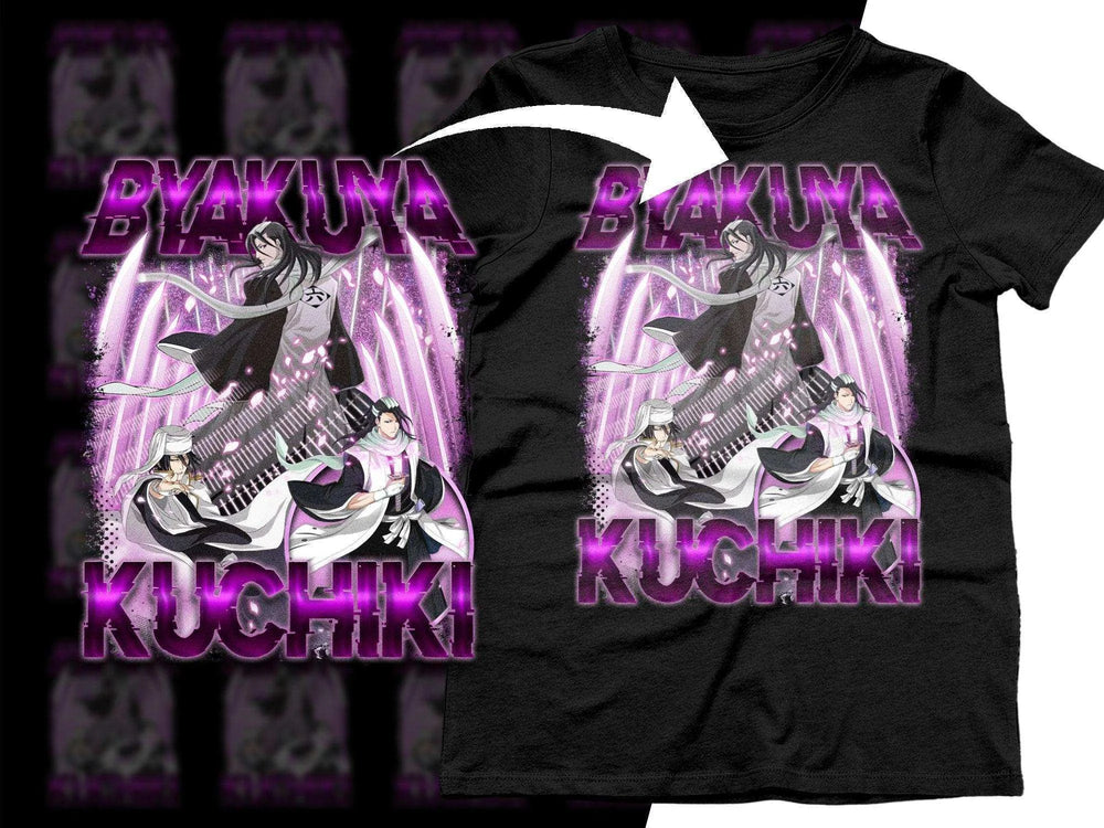 Byakuya Kuchiki Anime Bootleg Graphic Png Digital DOWNLOAD