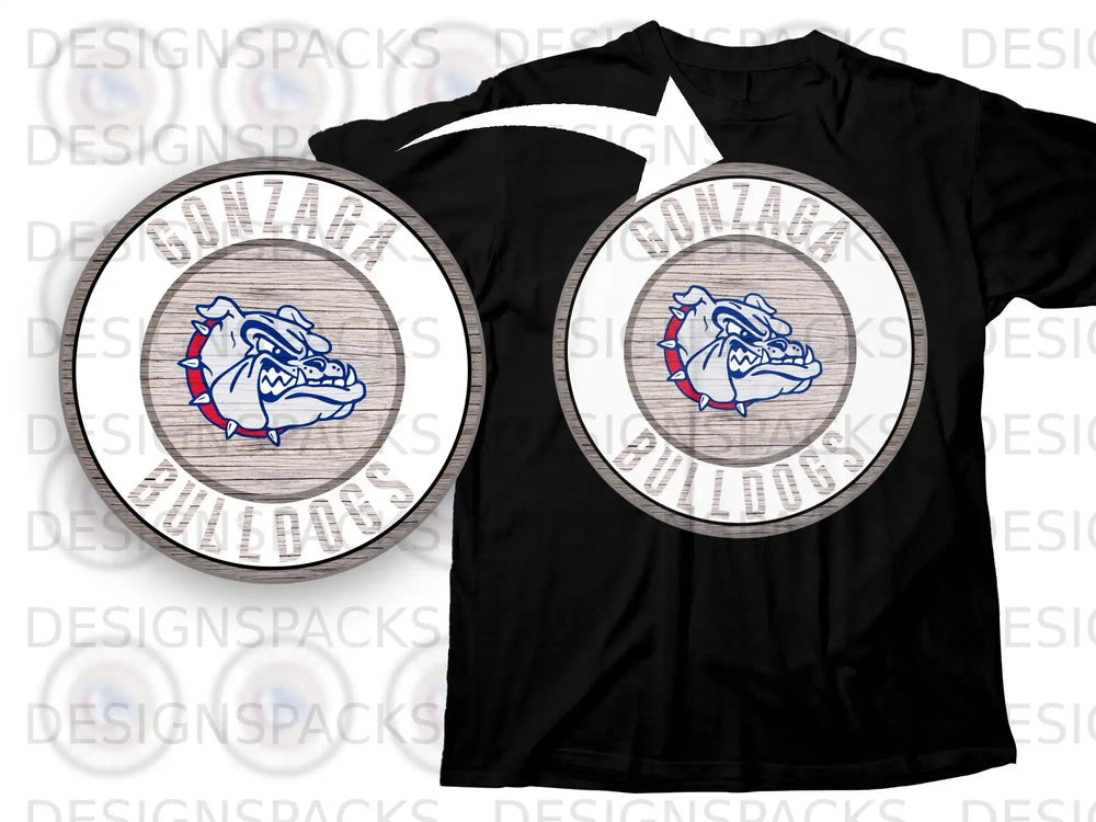 Gonzaga Bulldogs Logo T-shirt for Sports Fans