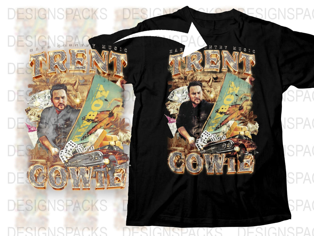 Vintage Cowboy Graphic T-Shirt, Retro Western Movie Poster Tee, Classic Film Design Shirt, Unique Men's Fashion Tops