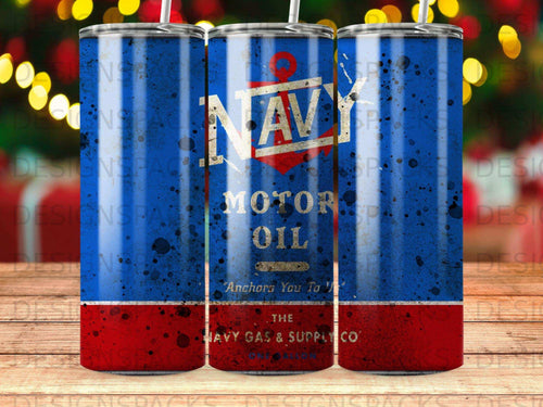 Vintage Navy Motor Oil Anchors You To The Gas Supply product type