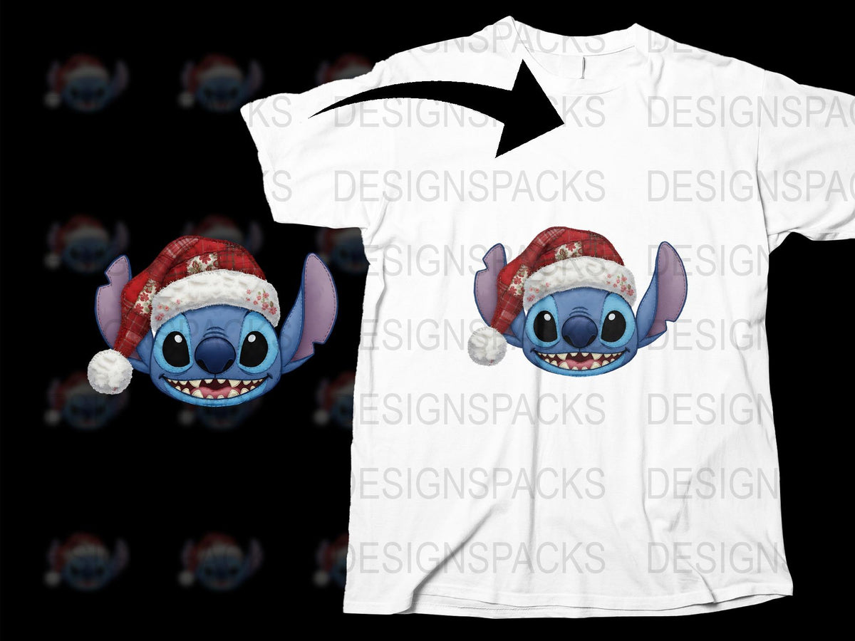 Cute Alien Christmas T-Shirt, Festive Holiday Apparel, Kids and Adult Sizes, Cartoon Character Design, Unique Gift Idea