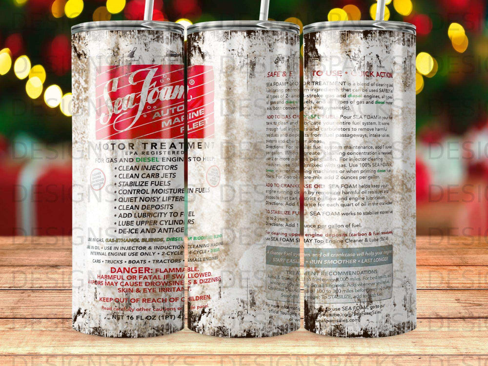 Sea Foam Motor Treatment can for gasoline and diesel engines.