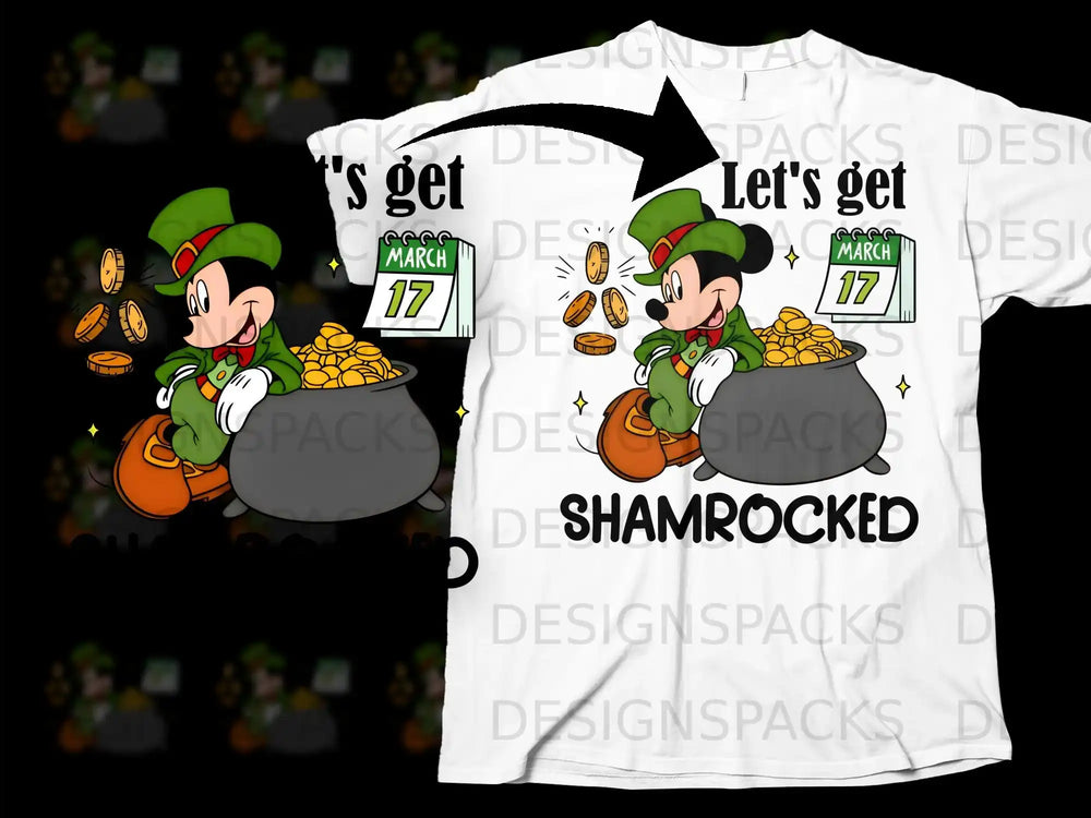 Let's get SHAMROCKED Mickey Mouse March 17 Coins product type