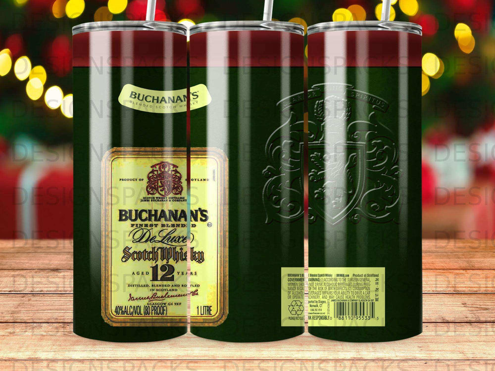 Buchanan's Deluxe 12 Year Old Blended Scotch Whisky 1 litre bottle.