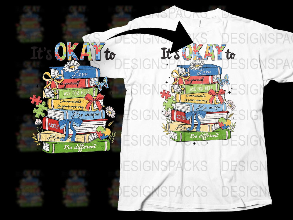 Colorful Inspirational Quotes T-Shirt, Motivational Sayings, Unisex Tee, Positive Thinking, Book Lover Gift, Unique Graphic Design