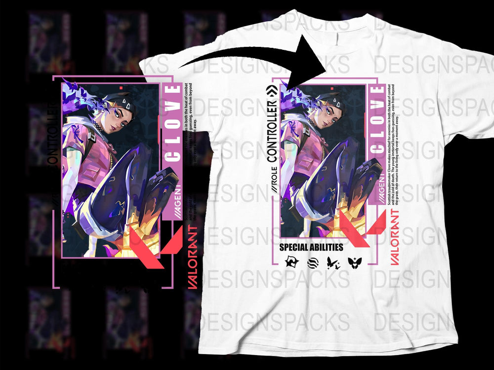 Colorful Anime Character T-Shirt, Neon Gaming Graphic Tee, Unisex Manga Inspired Shirt Design