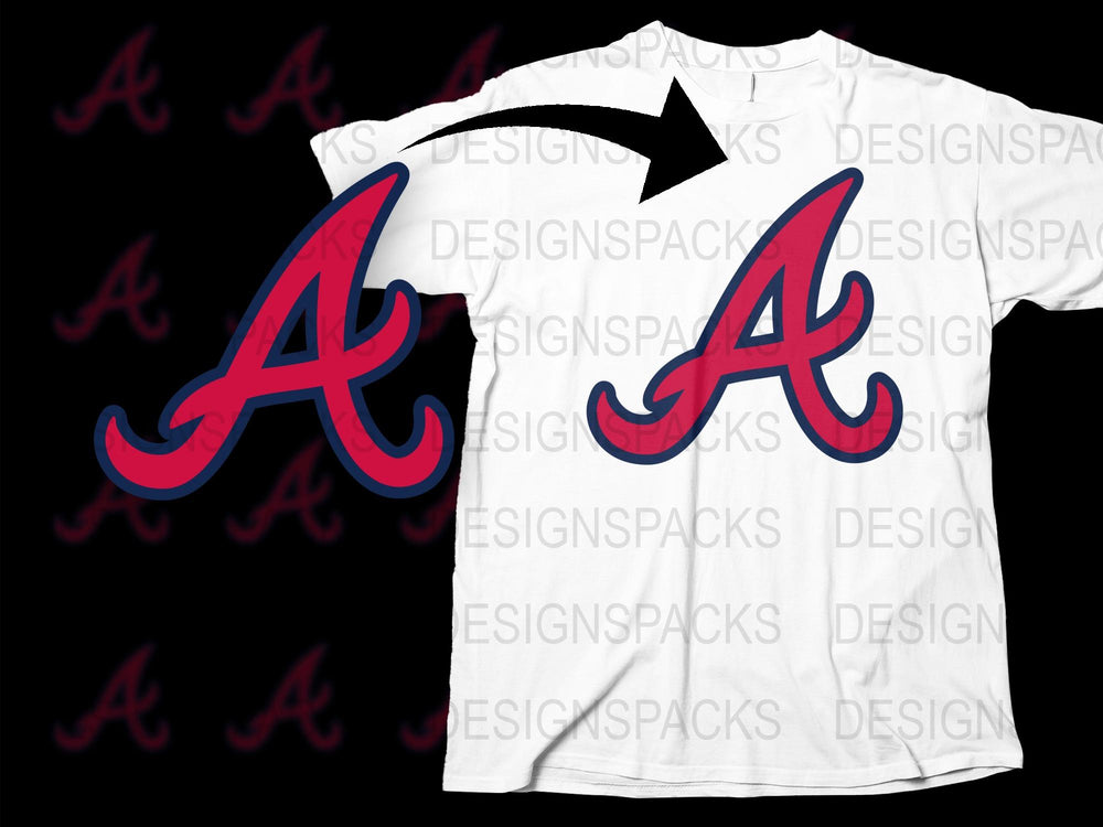 Red and White Letter A Graphic T-Shirt, Unisex Alphabet Initial Tee, Stylish Monogram Casual Wear