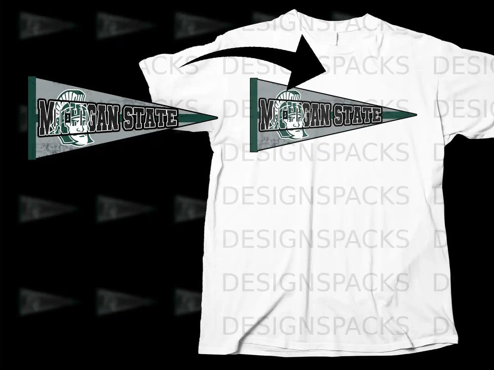 Michigan State Spartans Graphic T-shirt
