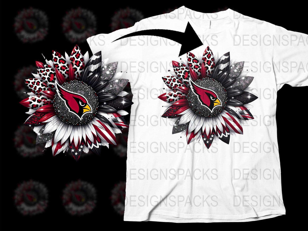 Men's Graphic T-Shirt with Colorful Cardinal Bird Design, Casual Cotton Tee